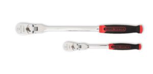 GEARWRENCH 1/4In & 3/8In r 120XP™ Dual Material Flex Head Ratchet Set  2Pc  NEW