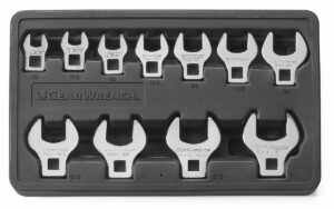 GEARWRENCH 11 Pc. 3/8In Drive Crowfoot SAE Wrench Set