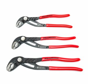 GEARWRENCH 3 Pc. Push Button Tongue And Groove Plier Set