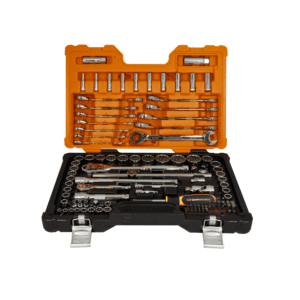 GEARWRENCH 111 Pc Metric/SAE Socket Set & Reversible Metric Ratcheting Wrenches.