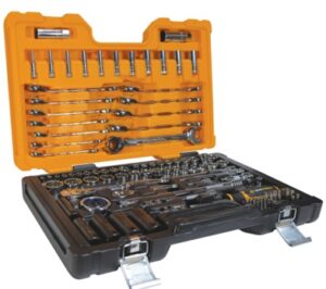 GEARWRENCH 116 piece 1/4 and 3/8 Inch Socket and Reverse Ractcheting Set