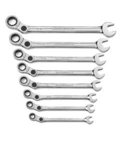 GEARWRENCH 8 Pc. 12 Point Indexing Combination SAE Wrench Set