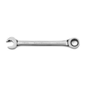 GEARWRENCH Wrench Combination Ratcheting Open End MET 17mm