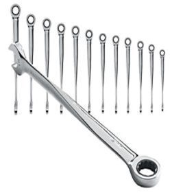 GEARWRENCH Wrench Set Combination Ratcheting XL X-Beam Tray MET 12Pc