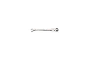 8mm 90T 12 Point Flex-Head Combination Ratcheting Wrench