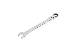 19mm 90T 12 Point Flex-Head Combination Ratcheting Wrench