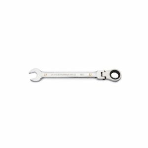 22mm 90T 12 Point Flex-Head Combination Ratcheting Wrench