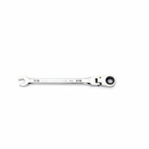 5/16 Inch 90T 12 Point Flex-Head Combination Ratcheting Wrench