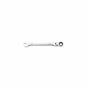 9/16 Inch  90T 12 Point Flex-Head Combination Ratcheting Wrench