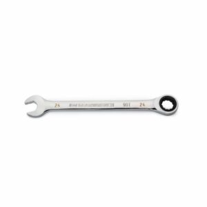 24mm 90T 12 Point Combination Ratcheting Wrench