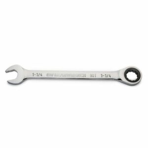 1-1/4 Inch  90T 12 Point Combination Ratcheting Wrench