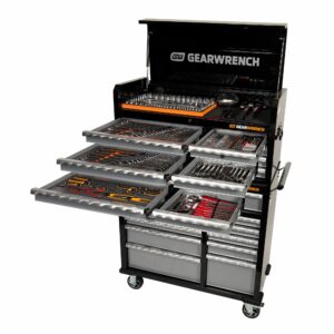 GEARWRENCH 268 Pc. Combination Tool Kit + 42 Tool Chest & Trolley