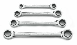 GEARWRENCH Wrench Set Double Box End Set Tray SAE 4Pc